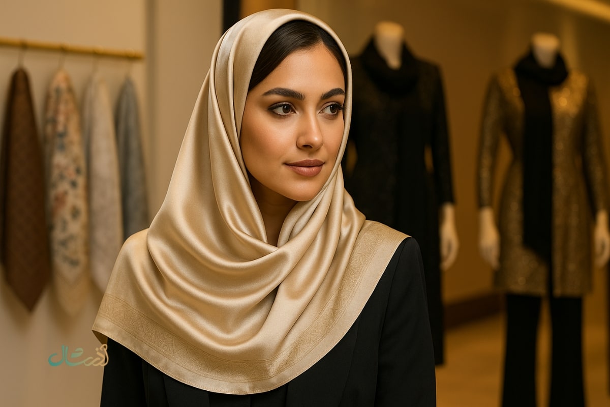 راهنمای قیمت گیری روسری مجلسی