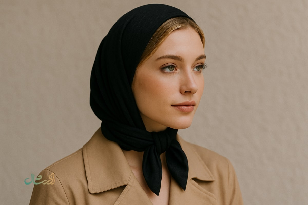 روسری نخی قواره کوچک