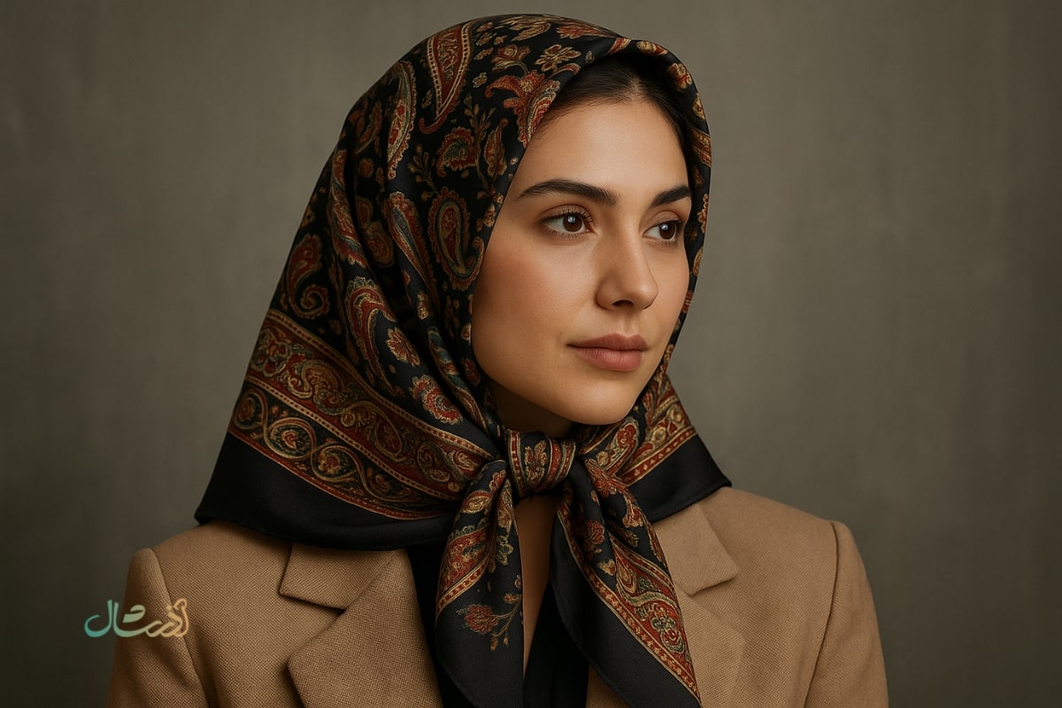 خرید روسری نخی ترک