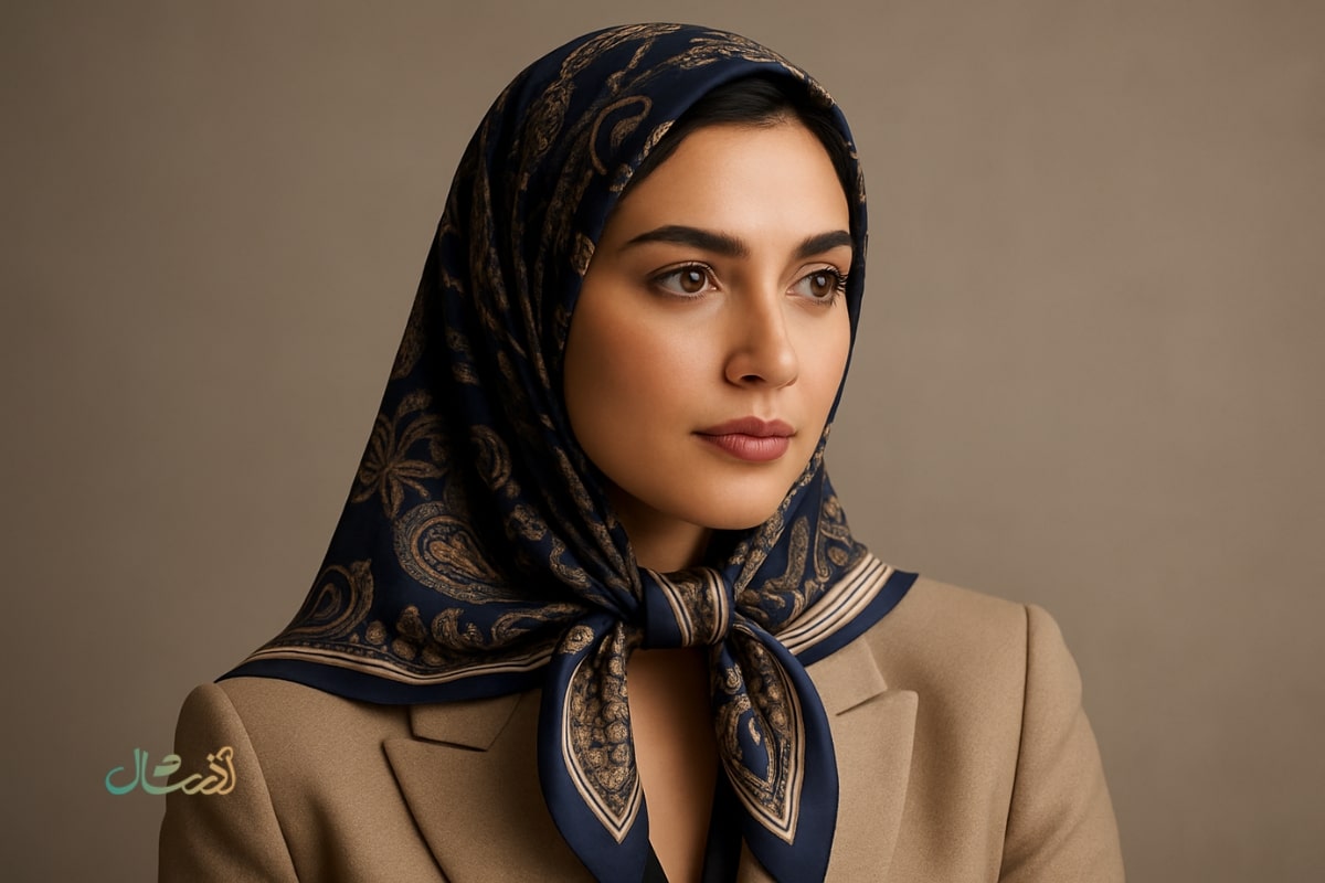روسری نخی زنانه 