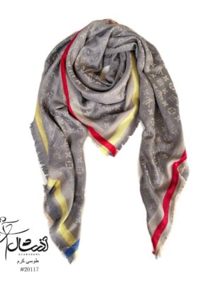 روسری نخ کشمیر پاییزه Louis vuitton - فروشگاه آنلاین - آذرشال Azarshawl
