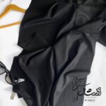 شال کشمیر مشکی ریشه سوزنی - فروشگاه آنلاین - آذرشال Azarshawl