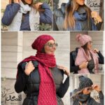 ست کلاه و شال بافت - فروشگاه آنلاین - آذرشال Azarshawl