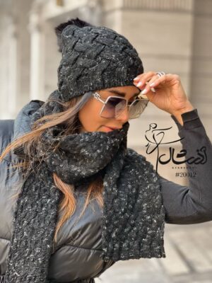 ست کلاه و شال بافت - فروشگاه آنلاین - آذرشال Azarshawl