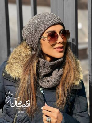 ست کلاه و شال گردن رینگی - فروشگاه آنلاین - آذرشال Azarshawl