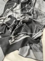 شال ابریشم ژاکارد Dior - فروشگاه آنلاین - آذرشال Azarshawl