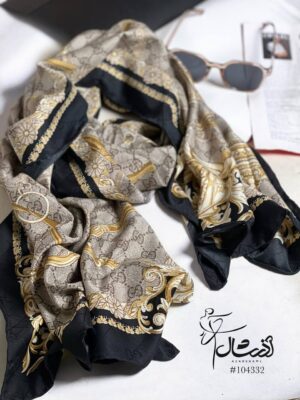 شال ابریشم کمربندی GUCCi - فروشگاه آنلاین - آذرشال Azarshawl
