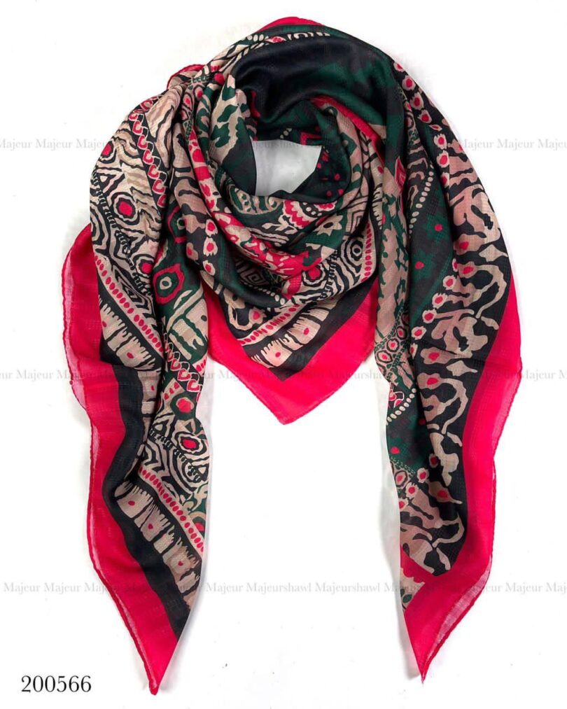 روسری نخی بهاره - فروشگاه آنلاین - آذرشال Azarshawl