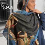 شال نخ پنبه بابونه - فروشگاه آنلاین - آذرشال Azarshawl