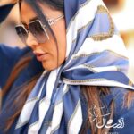 روسری ساتن تویل - فروشگاه آنلاین - آذرشال Azarshawl