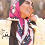 روسری ساتن تویل - فروشگاه آنلاین - آذرشال Azarshawl