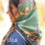 روسری ساتن تویل - فروشگاه آنلاین - آذرشال Azarshawl