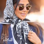 روسری ساتن تویل - فروشگاه آنلاین - آذرشال Azarshawl