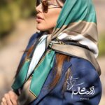 روسری ساتن تویل - فروشگاه آنلاین - آذرشال Azarshawl