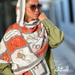 شال نخی طرحدار تابستانه - فروشگاه آنلاین - آذرشال Azarshawl