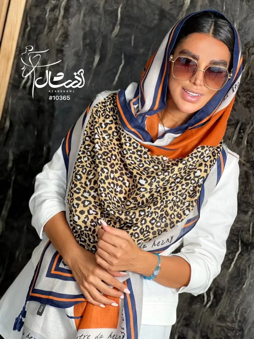 شال نخی منگوله دار - فروشگاه آنلاین - آذرشال Azarshawl