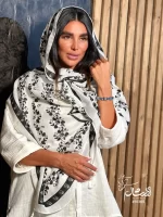 شال نخی منگوله دار - فروشگاه آنلاین - آذرشال Azarshawl