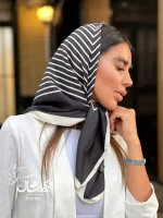 روسری قواره متوسط تویل ابریشم - فروشگاه آنلاین - آذرشال Azarshawl