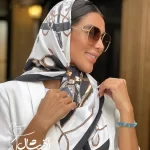 روسری قواره متوسط تویل ابریشم - فروشگاه آنلاین - آذرشال Azarshawl