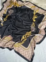 روسری قواره متوسط تویل ابریشم - فروشگاه آنلاین - آذرشال Azarshawl