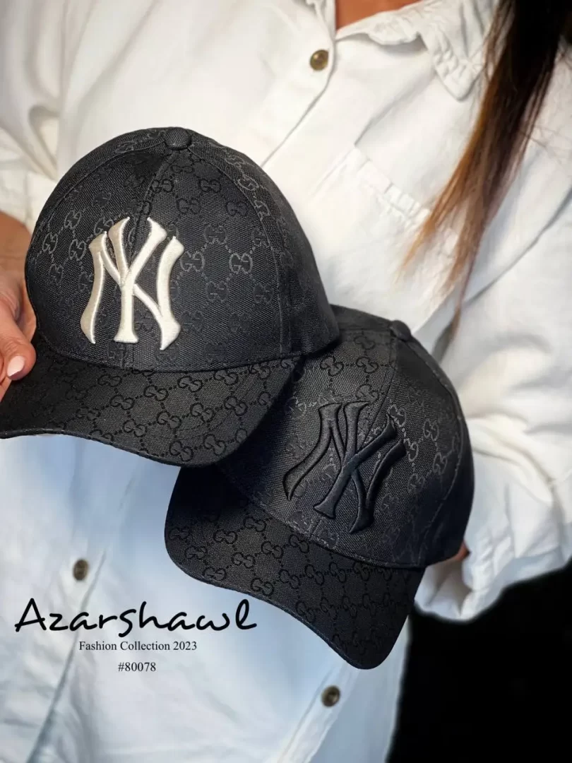 کلاه نقابدار مشکی گوچی NY Gucci - فروشگاه آنلاین - آذرشال Azarshawl