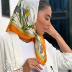 روسری قواره کوچک ابریشم- فروشگاه آنلاین - آذرشال Azarshawl