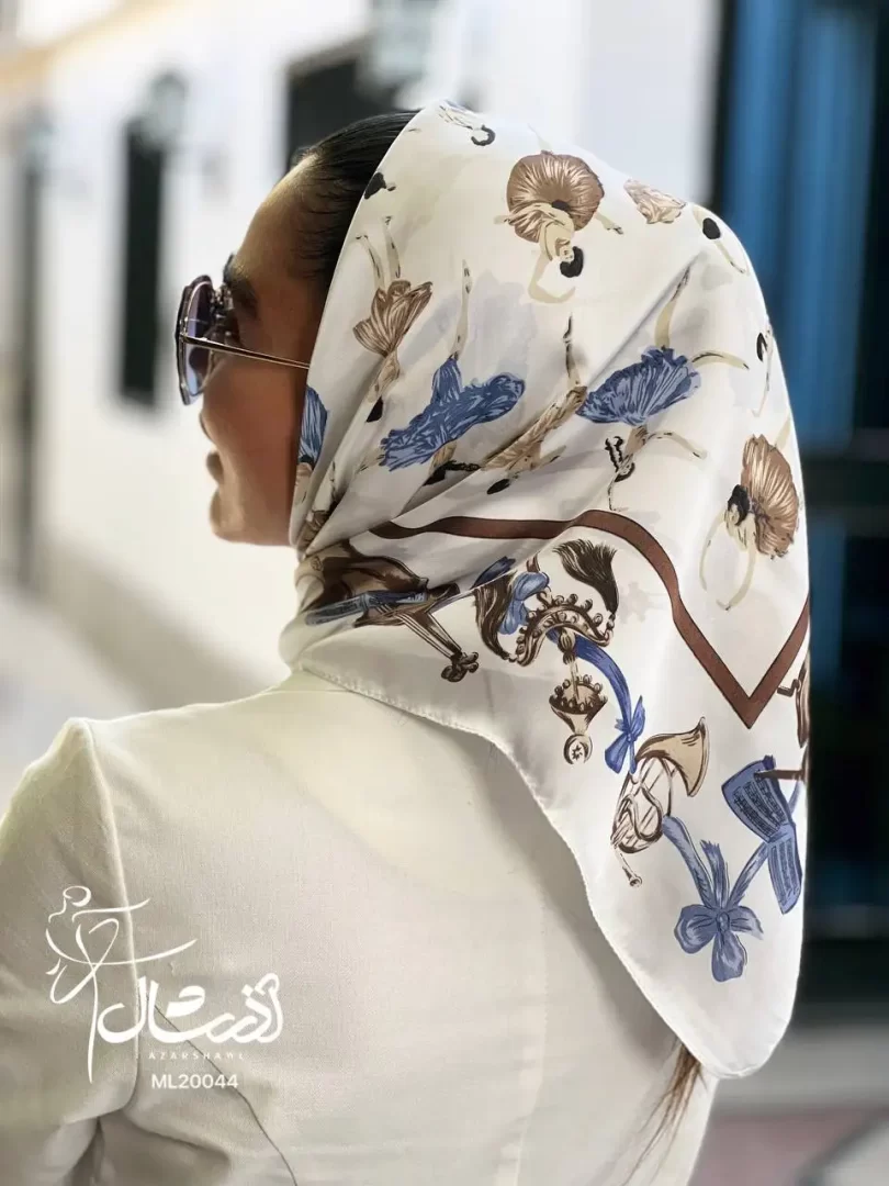 روسری قواره کوچک ابریشم- فروشگاه آنلاین - آذرشال Azarshawl