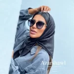 روسری قواره کوچک مشکی فرگاما Fergama - فروشگاه آنلاین - آذرشال Azarshawl