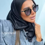 روسری قواره کوچک مشکی فندی Fendi - فروشگاه آنلاین - آذرشال Azarshawl