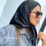 روسری قواره کوچک مشکی فندی Fendi - فروشگاه آنلاین - آذرشال Azarshawl