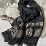 شال مشکی لویی ویتون Louis Vuitton - فروشگاه آنلاین - آذرشال Azarshawl