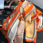 شال ابریشم پلیستر هرمس HERMES - فروشگاه آنلاین - آذرشال Azarshawl