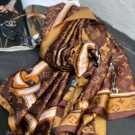 شال ابریشم پلیستر شال لویی ویتون Louis Vuitton - فروشگاه آنلاین - آذرشال Azarshawl