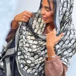 شال ابریشم پلیستر دیور DIOR - فروشگاه آنلاین - آذرشال Azarshawl