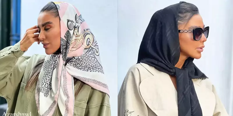 راهنمای ست کردن شال و روسری با مانتو - شال و روسری آذرشال Azarshawl