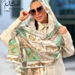 شال نخی طرحدار تابستانه - فروشگاه آنلاین - آذرشال Azarshawl