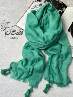 خرید شال ساده پاییزه سنگشور منگوله - خرید و قیمت در فروشگاه آذرشال azarshawl