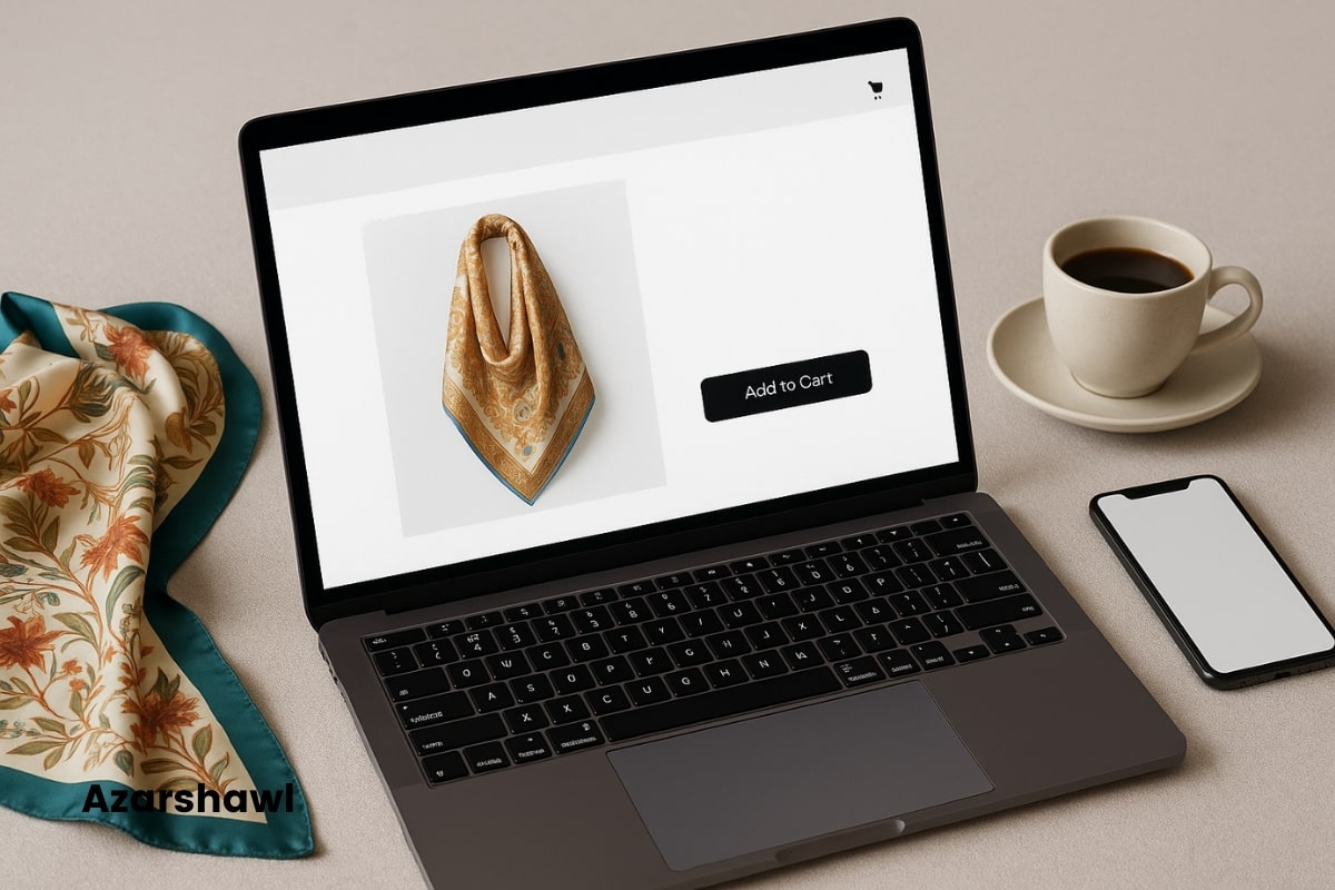 خرید اینترنتی روسری مجلسی