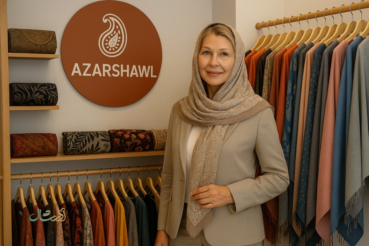 آذرشال - بهترین فروشگاه برای خرید روسری مجلسی