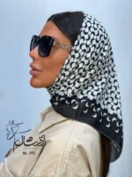خرید اینترنتی (آنلاین) مینی اسکارف (روسری کوچک) نخی کد ML393 - آذرشال Azarshawl