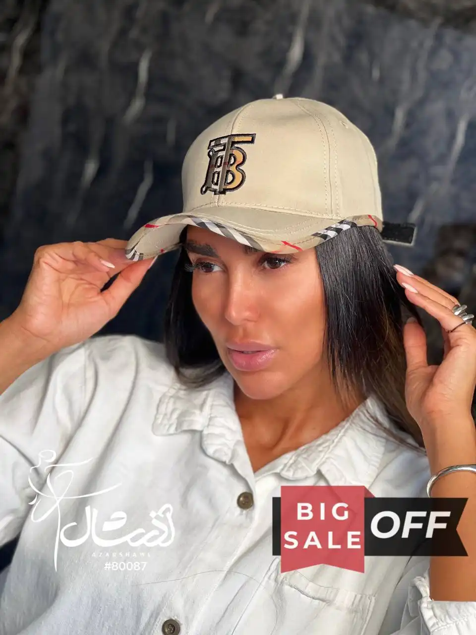 خرید کلاه نقابدار کرم باربری BURBERRY - خرید و قیمت آذرشال azarshawl