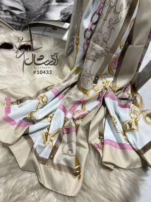 خرید شال ابریشم تویل ژاکارد برند Gucci - خرید و قیمت آذرشال azarshawl